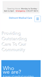 Mobile Screenshot of delmontmedicalcare.com